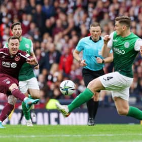 The first Edinburgh derby of the season has been moved to a 12 noon kick-off at Easter Road on Sunday, August 7. (Photo by Ian MacNicol/Getty Images)