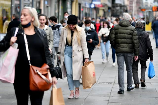 The Scottish Retail Consortium is urging the Scottish Government to introduce a high street stimulus scheme similar to Northern Ireland's to tempt shoppers back onto the streets following the impact of the pandemic (Photo: John Devlin).