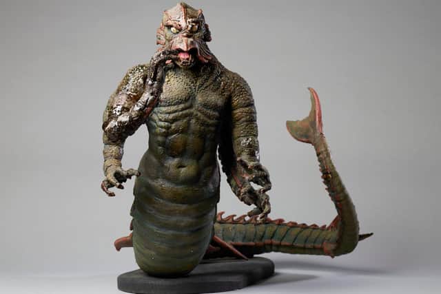 Model of the Kraken from Clash of the Titans, c.1980 by Ray Harryhausen PIC: © The Ray and Diana Harryhausen Foundation / Photography: Sam Drake (National Galleries of Scotland