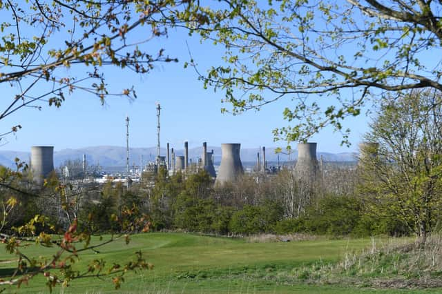 The Grangemouth refinery would be a particularly bad location for a nuclear reactor (Picture: Andy Buchanan/AFP via Getty Images)