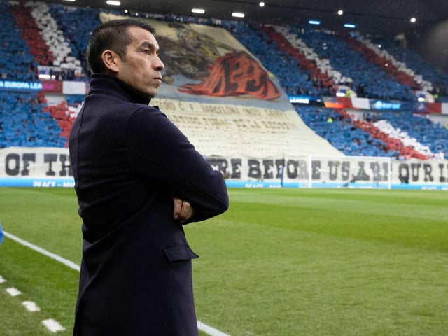 Dealt a difficult hand with no strikers available and stuck with his line-up from last week, and it paid dividends backed by a raucous Ibrox crowd who chanted his name repeatedly.