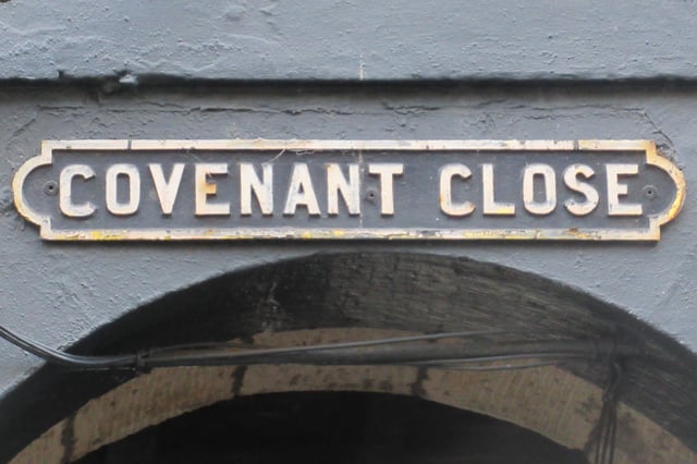 Covenant Close, Edinburgh