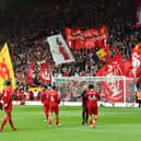 Liverpool will host Villarreal in the Champions League semi-final at Anfield on Wednesday night. (Photo by Andrew Powell/Liverpool FC via Getty Images)