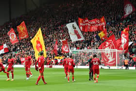 Liverpool will host Villarreal in the Champions League semi-final at Anfield on Wednesday night. (Photo by Andrew Powell/Liverpool FC via Getty Images)