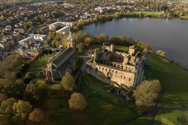 Linlithgow Palace has been closed since early last year after issues were detected with the safety of masonry at former pleasure palace of the Stuart monarchs.  It will now re-open to the public on Saturday. PIC: HES.
