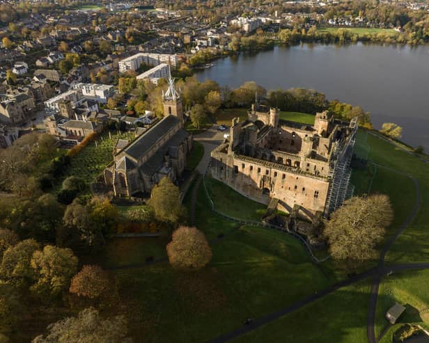 Linlithgow Palace has been closed since early last year after issues were detected with the safety of masonry at former pleasure palace of the Stuart monarchs.  It will now re-open to the public on Saturday. PIC: HES.