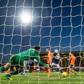 Craig Wighton's late winner makes it 2-1 to Dundee at Dens on the night Dundee United were relegated. Dundee have since won only 30 out of 100 home league games