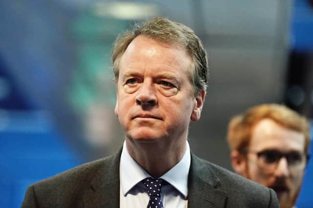 Scottish Secretary Alister Jack during the Conservative Party annual conference at the International Convention Centre in Birmingham. Picture date: Wednesday October 5, 2022.