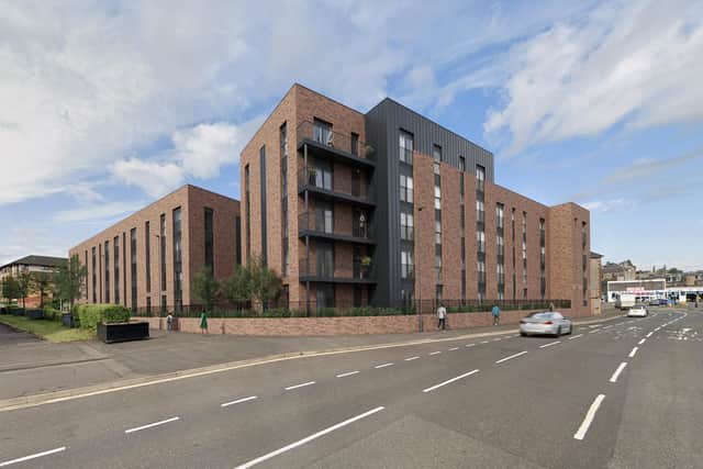 A CGI image of the redeveloped site, which has been vacant since 2018 and lies south-east of Paisley town centre. Picture: contributed.