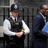Chancellor of The Exchequer Kwasi Kwarteng leaves 11 Downing Street in London. Picture: Carl Court/Getty Images
