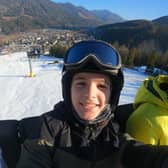Filip Cegar, 14, who broke his back in a sledging accident, returns to the slopes on a snowboarding trip after raising money for the hospital that cared for him. Photo: Family handout/Big Partnership/PA Wire