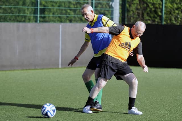 The first ever “Walking Football” tournament was held in Glasgow aimed at keeping people aged over-50 involved with football.