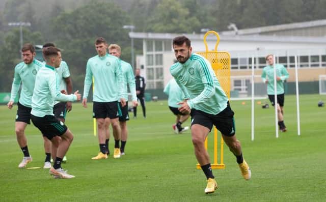 Swiss striker Albian Ajeti, pictured on his return to pre-season training last week, has struggled to make an impact at Celtic since his £5 million move from West Ham United last year. (Photo by Craig Williamson / SNS Group)