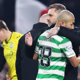 Celtic's attacker Daizen Maeda admits he has become an armchair Spurs fan since his old mentor Ange Postecoglou left the Scottish champions for the London club in the summer. (Photo by Alan Harvey / SNS Group)
