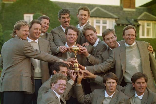 Tom Watson captained the US to its last victory in the Ryder Cup on European soil with a 15-13 victory at The Belfry in 1993. Picture: Chris Cole/Getty Images.