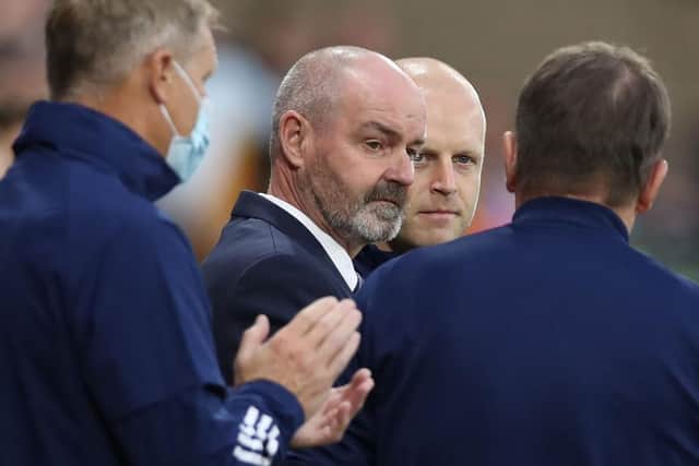 Scotland manager Steve Clarke steered his side to a win over Moldova in the last mens' international at Hampden on September 04, 2021. (Photo by Ian MacNicol/Getty Images)