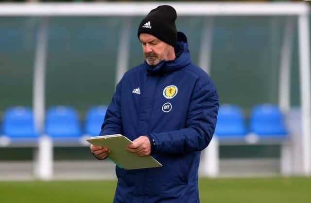 Scotland manager Steve Clarke has named his team (Photo by Alan Harvey / SNS Group)