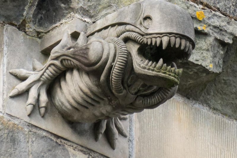 Do you love Ridley Scott's Alien franchise? Then head to Paisley Abbey and visit this famous extraterrestrial gargoyle. The Alien was added when the original gargoyles had to be destroyed and an Edinburgh stonemasons firm decided to add a sculpture that gave a nod to the famous sci-fi horror hit.