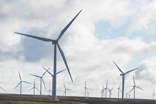 Wood, the Aberdeen-headquartered energy and engineering services heavyweight, has unveiled a series of onshore wind farm contracts. Picture: John Devlin