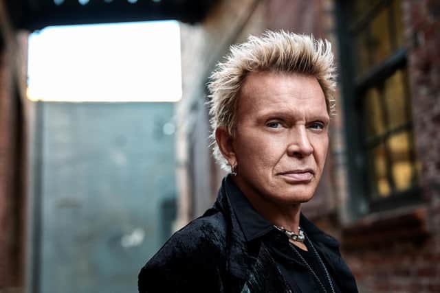 Billy Idol PIC: David Raccuglia