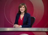 The BBC has defended Fiona Bruce in a statement amid accusations she trivialised domestic abuse during a discussion about Stanley Johnson on BBC Question Time.