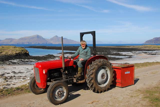 Lawrence MacEwen was reputed to be the strongest man in the Small Isles