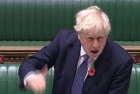 Boris Johnson made what looked like an open-ended commitment to maintain furlough payments in Scotland for however long a full lockdown here lasts, says John McLellan (Picture: Handout/PRU/AFP via Getty Images)
