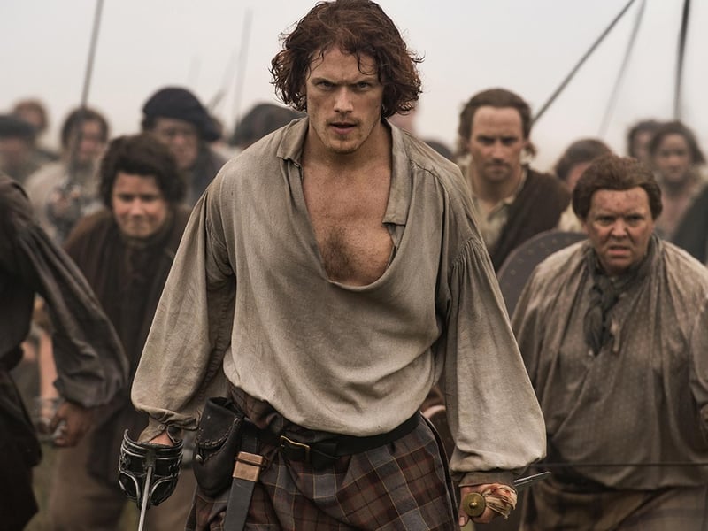 Starz recently released a trailer for the latest season, with Ian and Jamie are seen being called to the front lines while Claire faces execution. There also looks to be a reunion for Jamie and his son William on the battlefield.