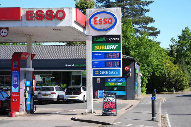 Petrol prices have soared