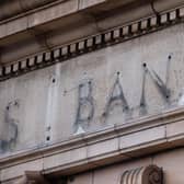 The reminiscence of a sign over a former branch of Barclays Bank, as more than 5,000 bank and building society branches have closed over the past seven years, according to analysis from Which? Picture: Martin Keene/PA Wire