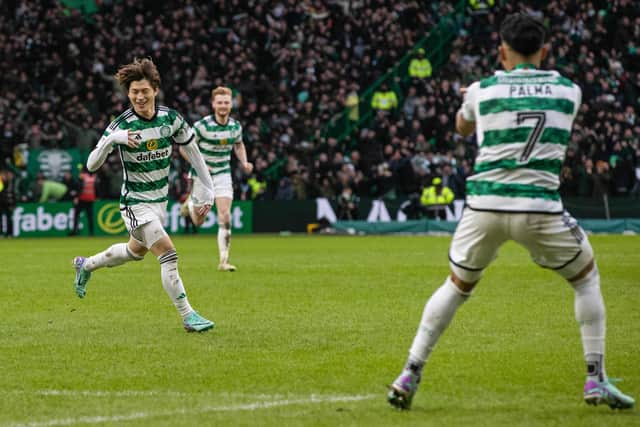 Furuhashi has now scored seven goals against Rangers in 2023.