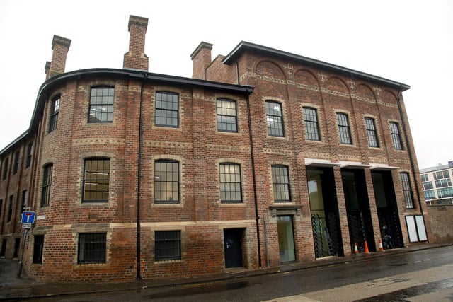 For years the lone remains of the once vast North British Rubber Factory at Castle Mills in Fountainbridge lay derelict and unused. Three years ago Edinburgh Printmakers moved in, transforming the handsome brick building into a modern art studio.