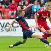 Aberdeen face Ross County in a game which could determine who gets into the top six. (Photo by Ross Parker / SNS Group)