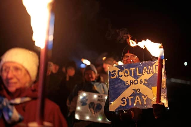 Two-thirds of people in Scotland who voted in the Brexit referendum of 2016 wished to stay in Europe (Picture: Jeff J Mitchell/Getty Images)