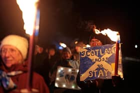 Two-thirds of people in Scotland who voted in the Brexit referendum of 2016 wished to stay in Europe (Picture: Jeff J Mitchell/Getty Images)
