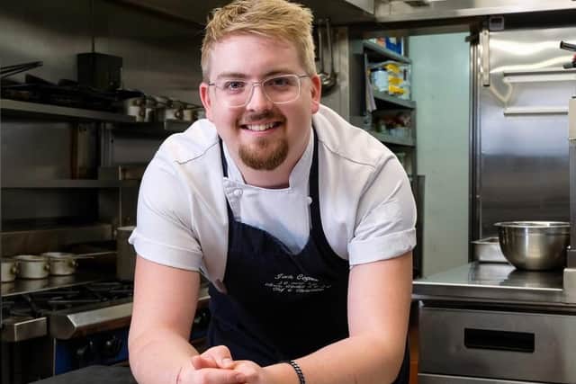 Jack is pictured in the kitchen at Jack 'O' Bryan's
