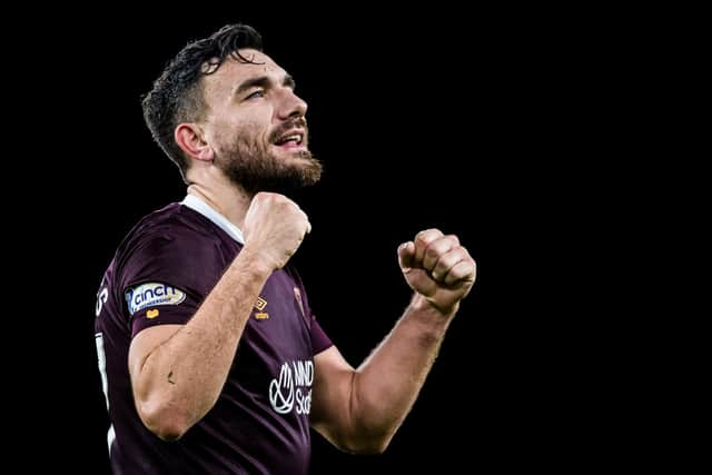 Robert Snodgrass has become a popular figure since joining Hearts. (Photo by Ross Parker / SNS Group)