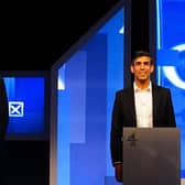 Candidates from the previous leadership contest, Penny Mourdant (left), Rishi Sunak (centre) and Liz Truss (right). Picture: PA