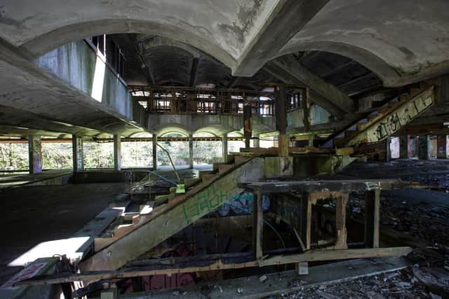 The seminary, which is surrounded by acres of woodland, was built in 1966 as a training college for Roman Catholic priests.