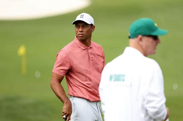 Tiger Woods faces an uphill battle to win a sixth Masters championship (Getty Images)