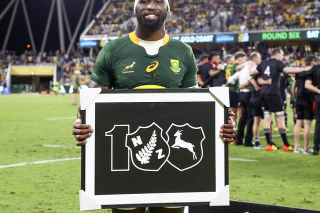 Sharks will be without South Africa captain Siya Kolisi for their match in Glasgow on Saturday. Picture: Tertius Pickard/AP