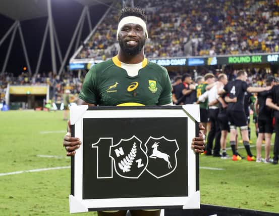 Sharks will be without South Africa captain Siya Kolisi for their match in Glasgow on Saturday. Picture: Tertius Pickard/AP