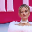 Margot Robbie attends the European premiere of 'Barbie' at Cineworld Leicester Square on July 12, 2023 in London (Photo by Lia Toby/Getty Images for Warner Bros.)
