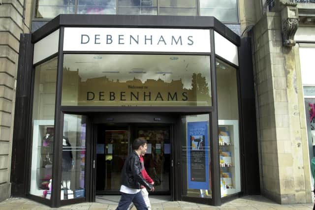 The Debenhams department store is among the buildings on Princes Street which are earmarked for new hotel developments. Picture: Jon Savage