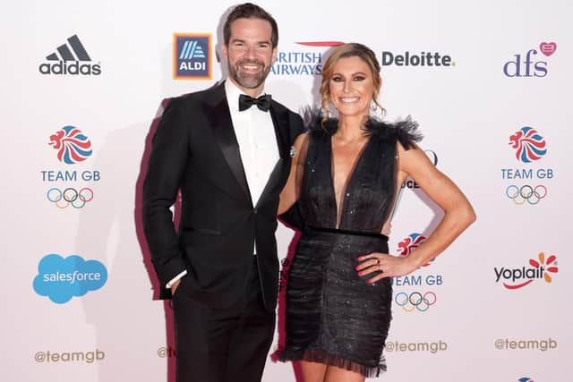 Orla Chennaoui, pictured right alongside Gethin Jones, will present rugby coverage on the new TNT Sports network which has replaced BT Sport. (Photo by Tim P. Whitby/Getty Images)