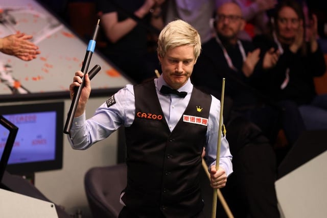 The first non-Brititsh player to make this list, Australia's Neil Robertson is also the only player from outside the UK to have completed snooker's Triple Crown. That's helped him to earnings of £6,961,445.