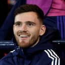 Andy Robertson could play a part for Liverpool against Fulham on Wednesday night.
