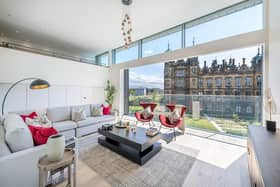 Plot 54 at The Crescent, Donaldsons - Living space. Pic: Chris Humphreys Photography Ltd.