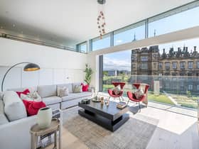 Plot 54 at The Crescent, Donaldsons - Living space. Pic: Chris Humphreys Photography Ltd.