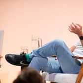 Irvine Welsh was speaking at the Edinburgh International Book Festival.